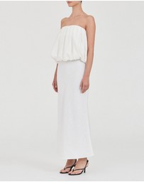 FRIEND of AUDREY - The Linen Bubble Top