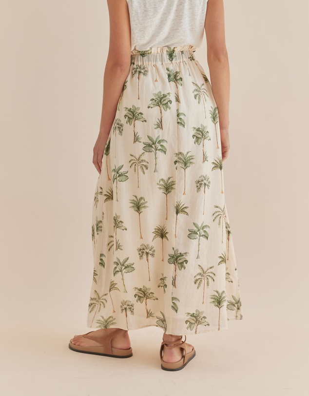 Amelius - Palma Elasticated Maxi Skirt