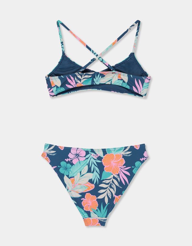 Roxy - Girls 8 to 16 Active Two Piece Rash Vest