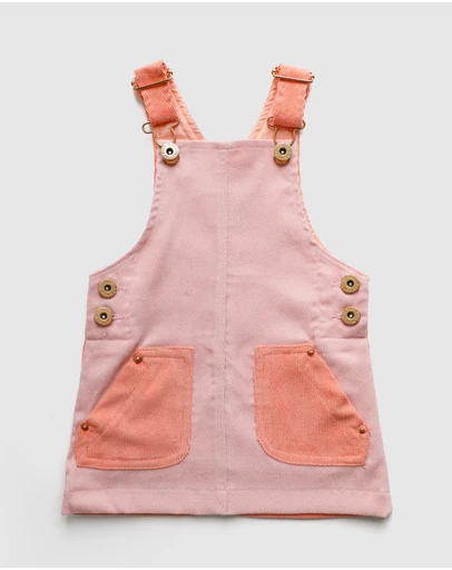 WITH LOVE FOR KIDS - Hazel Cord Pinafore Dress - Babies - Kids