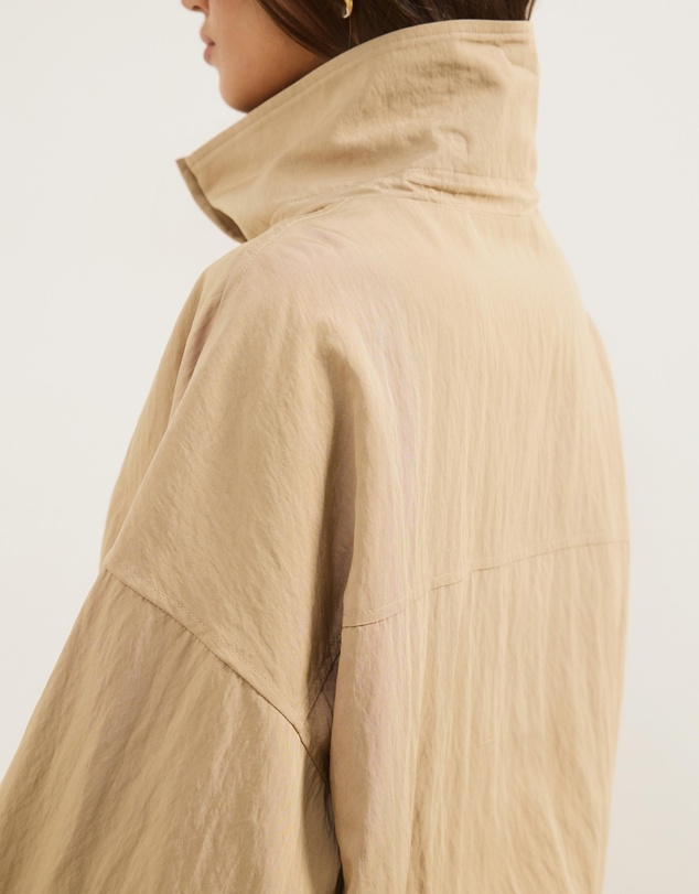 Atmos&Here - Elsie Lightweight Funnel Neck Track Jacket