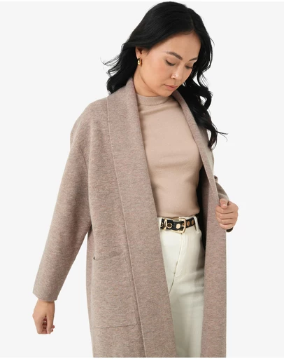 Forcast - Yara Wool Blend Coatigan