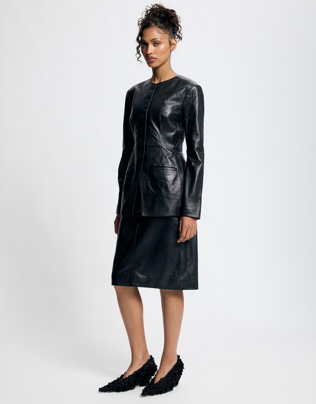 Lover - Rhodes 100% Leather Blazer