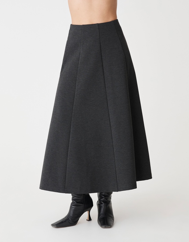 Forcast - Janice A-Line Ponte Skirt