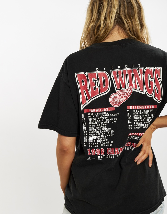 Vintage by The Real Deal - Pre Loved - 1998 NHL Detroit Red Wings Tee