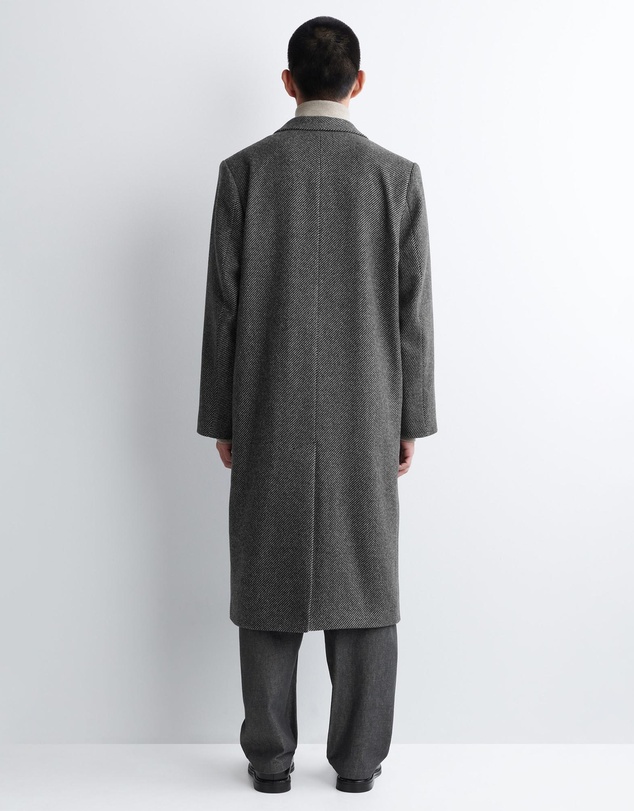 COS - Single-Breasted Wool Long Coat