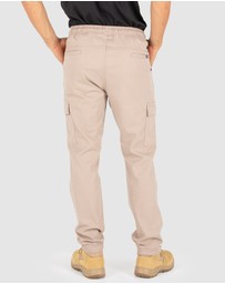 UNIT - UNIT Pivot Elastic Waist Cuffed Cargo Pants