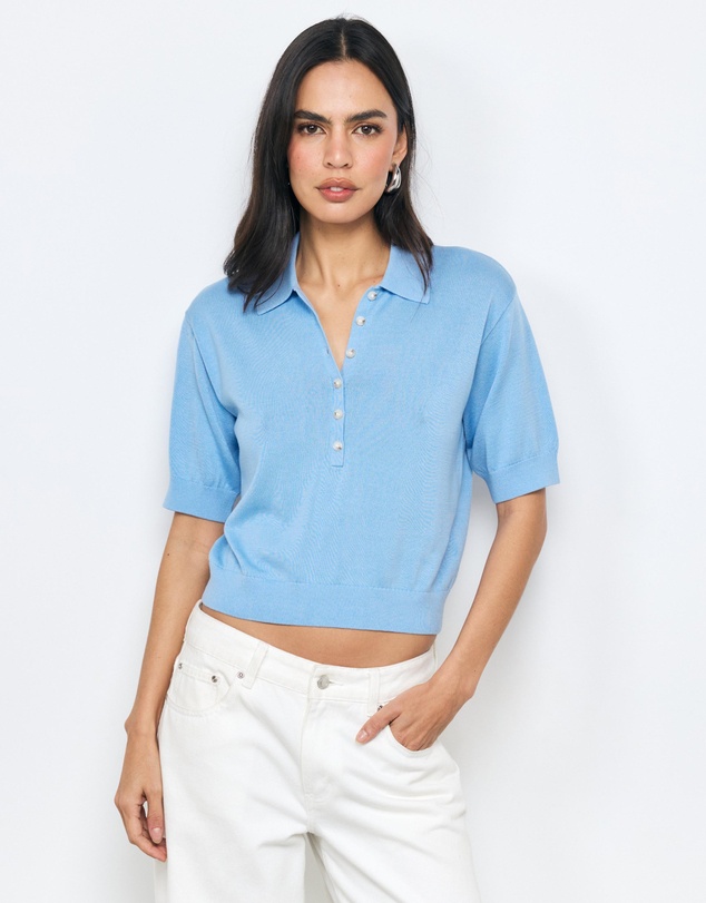 AERE - Abbey SS Knit Polo