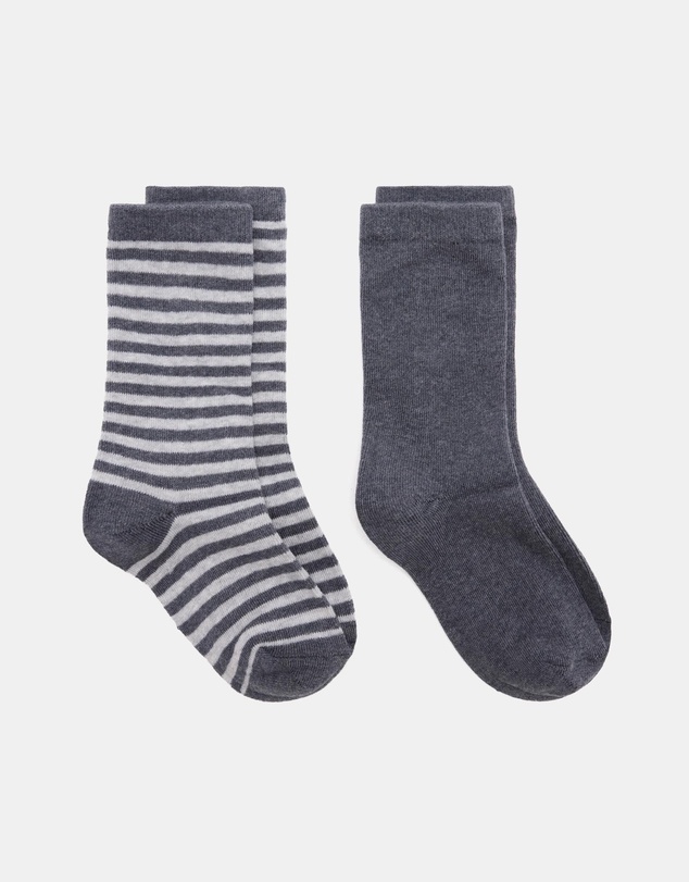 M.N.G - 2-Pack Stripe Socks - Teens