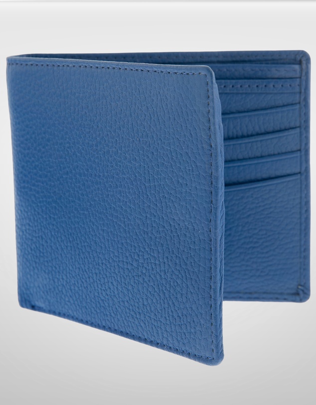 DENTS - Beauley Pebble Grain Leather Slim Bifold Wallet with RFID Blocking