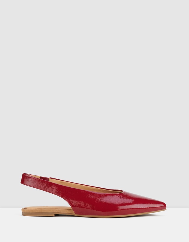 Rollie - Pointed Slingback Flat