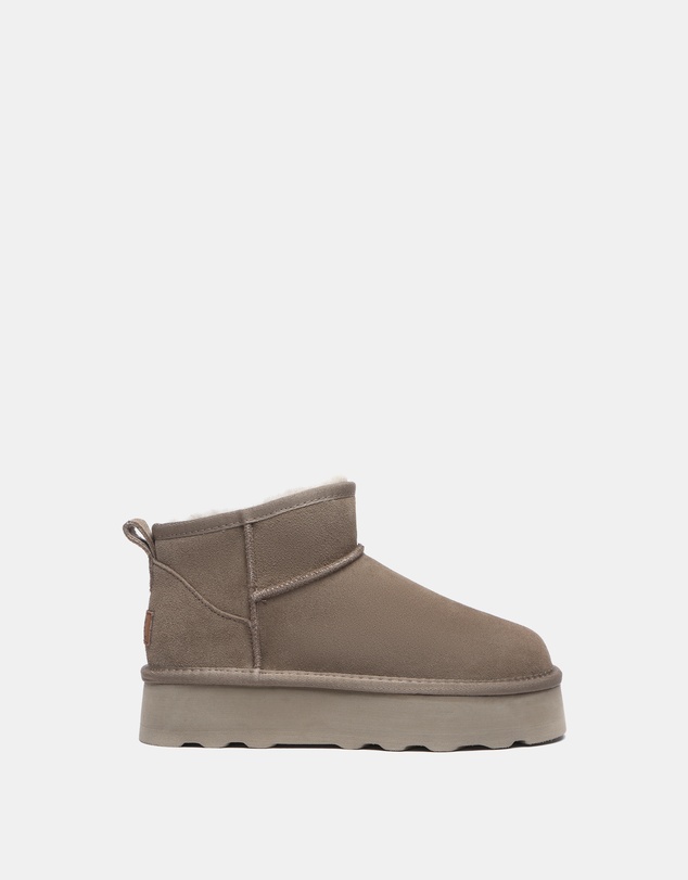 EVERAU - Australian Shepherd Ugg Thick Bottom Ronnie Cow Suede Upper UGG Boots