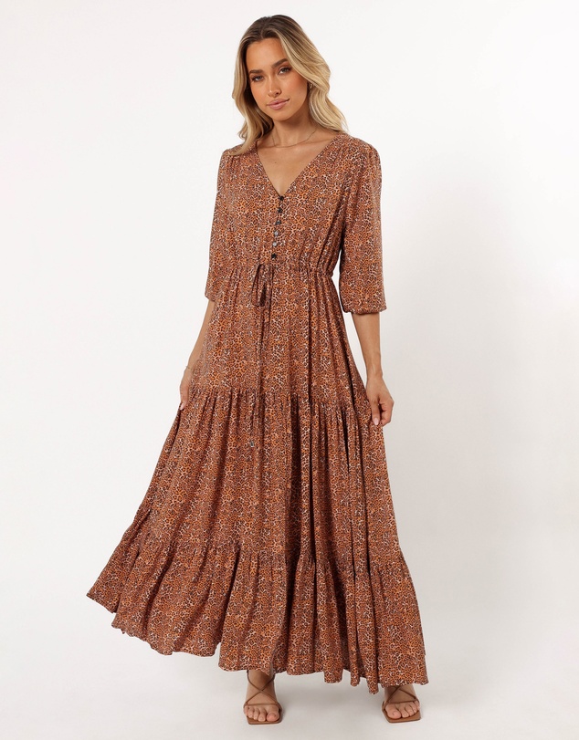Petal & Pup - Kelda Dress - Leopard Print