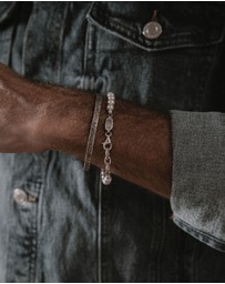 Haze & Glory - ICONIC EXCLUSIVE - Bracelet Pearl it out in 925 Sterling Silver