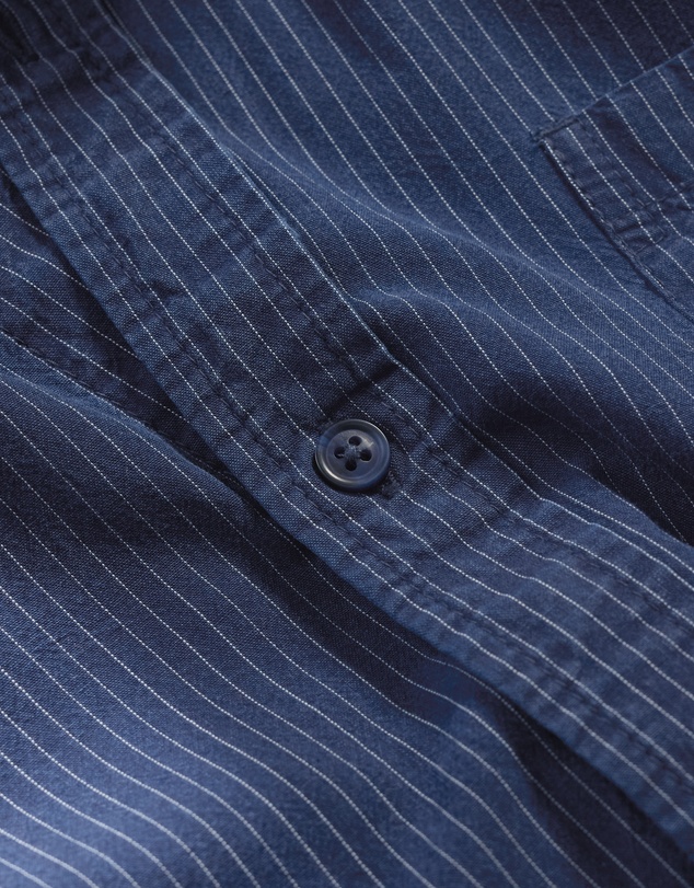 Seasalt - Seasalt Cornwall Blue Ayre Short Sleeve Shirt