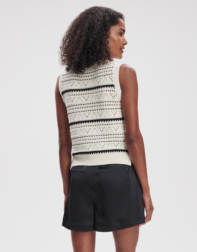 Varley - Athena Pointelle Knit Vest