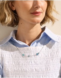 Skagen - Sofie Sea Glass Silver Necklace