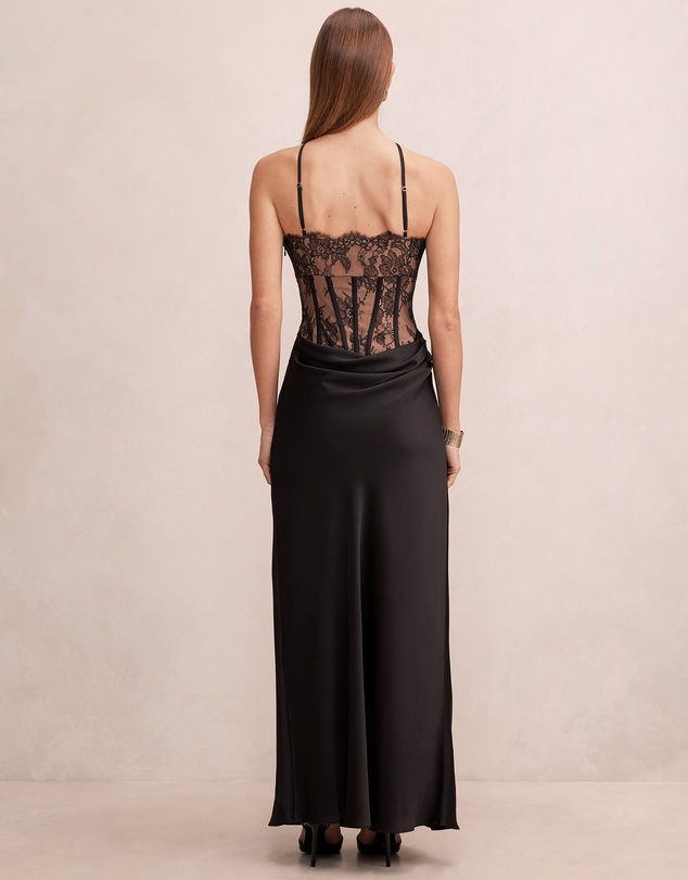 Forever New - Nellie Lace Halter Neck Maxi Dress
