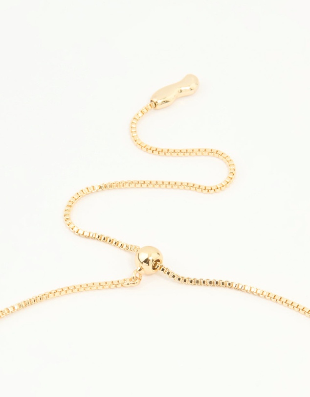 Lovisa - Gold Plated Teardrop Pendant Necklace