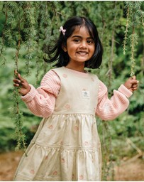 Kynd Baby - Denim Dress in Denim Floral