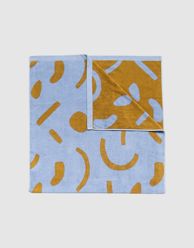 Mosey Me - Shapes Bath Towel