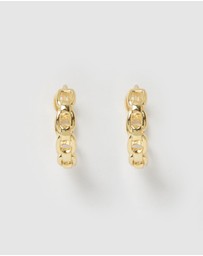 Izoa - Carly Hoop Earrings