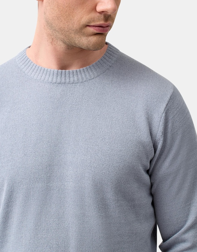 Brooksfield - Crew Neck Knit Boucle