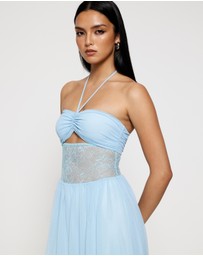 Lover - Isla Lace Halter Maxi Dress