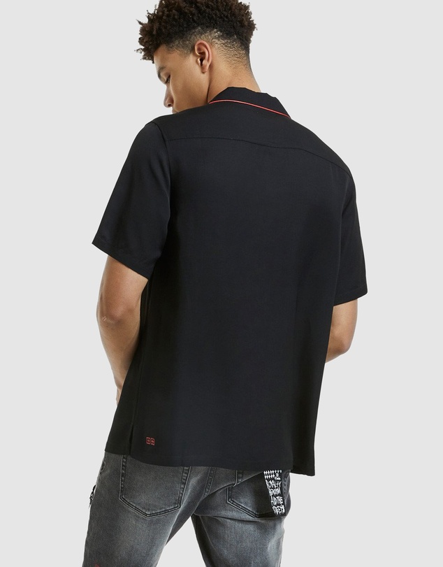 Ksubi - Downtown Ss Shirt Black Red