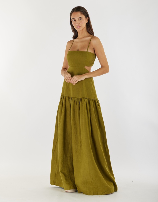 Amelius - Nathalie Linen Maxi Dress