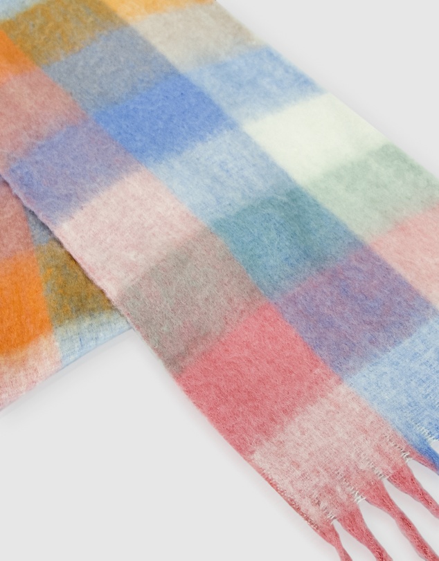 Belle & Bloom - Vail Checkered Scarf - Candy