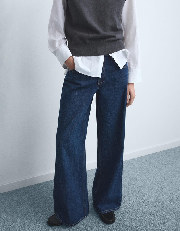 M.N.G - Low-Rise Wide-Leg Jeans