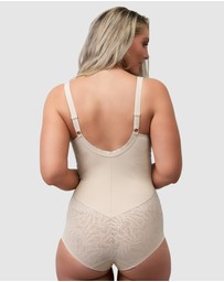 Naturana - Minimiser Cup Shaping Bodysuit With Lace