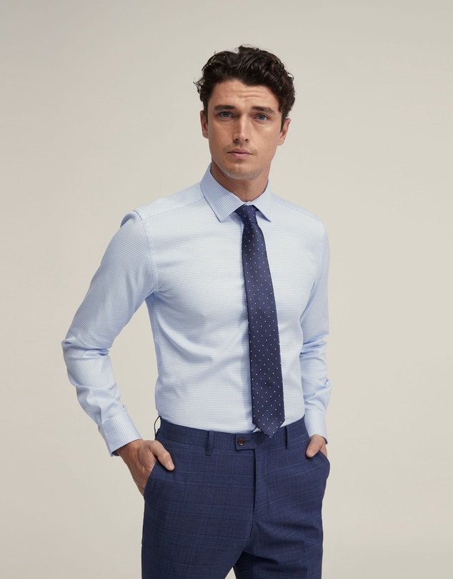 Oxford - Beckton Cotton Dobby Shirt