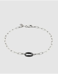 Kuzzoi - ICONIC EXCLUSIVE - Bracelet Male Basic Long Link 925 Sterling Silver