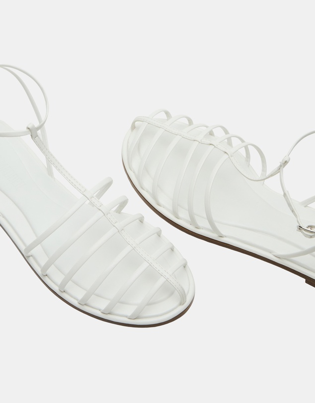 Steve Madden - Marin White Sandals