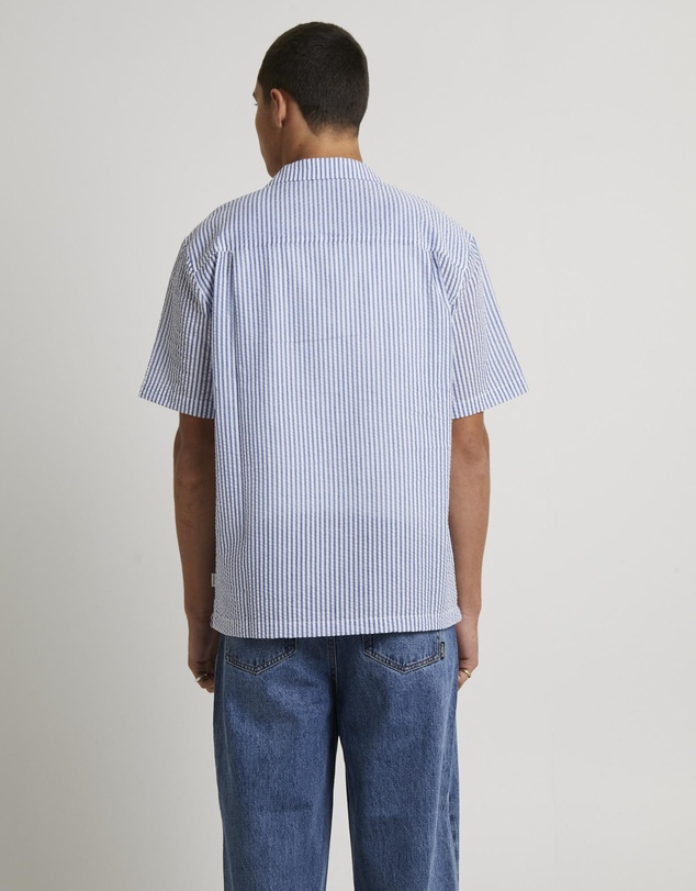 Arvust - Seersucker Short Sleeve Resort Shirt