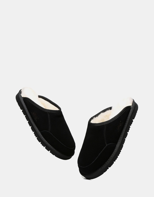 EVERAU - Australian Shepherd Ugg Bred Slipper Cow Suede Upper House Shoes