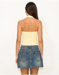 Dazie - East Coast Beaded Halter Top