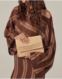 Helen Kaminski - Poppy Raffia Crochet Crossbody