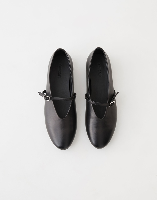 Forcast - Emma Leather Ballet Flats