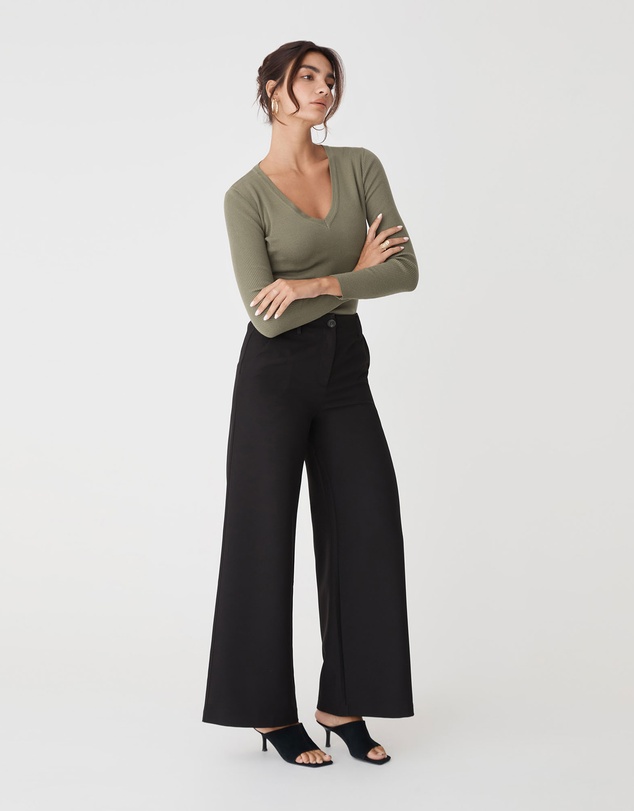 Forcast - Vicky V-Neck Knit