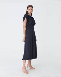 Forcast - Goulbury A-Line Midi Skirt