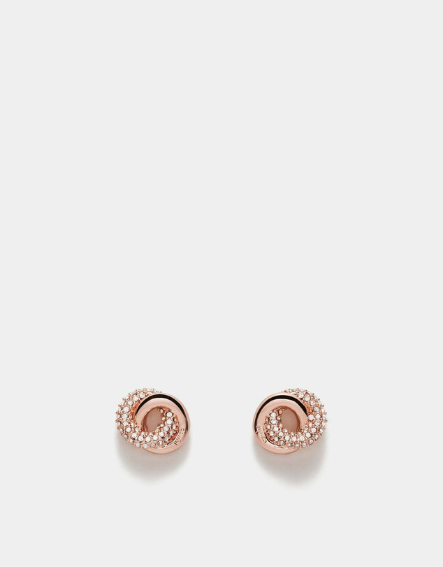 MIMCO - Resonance Stud Earrings - Rose Gold