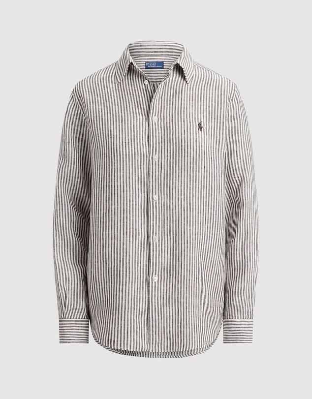 Polo Ralph Lauren - Classic Fit Striped Linen Shirt