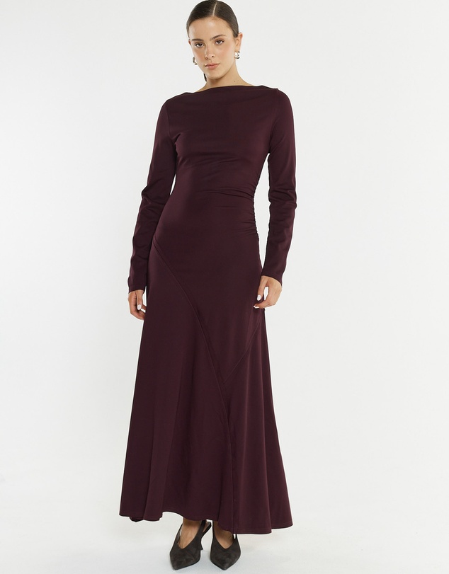 Sass - Jade Seamed Jersey Dress