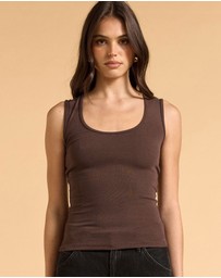 MVN - Soft Scoop Neck Top