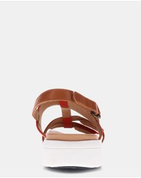 Mia Vita - Bryn Adjustable Sandal - Rose Multi