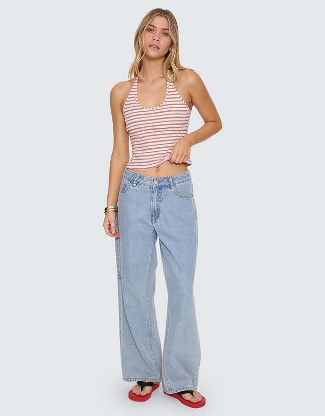 Thrills - Ottoman Halter Top - ICONIC EXCLUSIVE