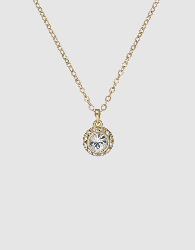 Ted Baker - Soltell Solitaire Sparkle Crystal Pendant Necklace
